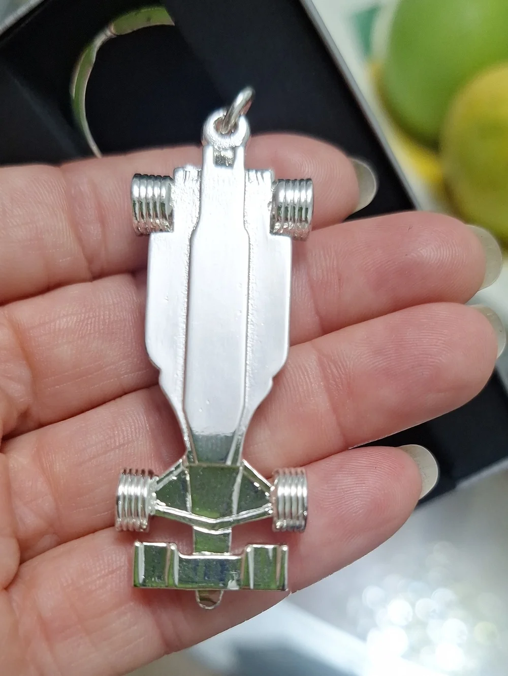 Mercedes Benz key Ring, Keychain  Racing Car Formula 1 .New  Gift Box